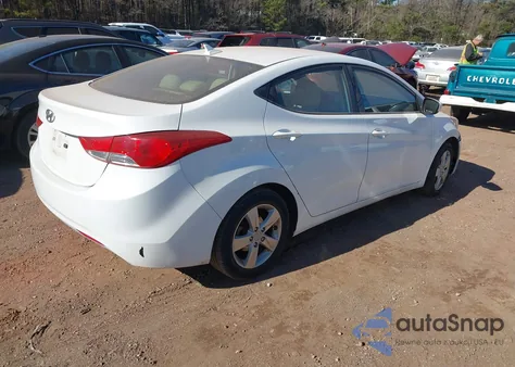 2011 Hyundai Elantra Gls из США, поврежденный, VIN 5NPDH4AE0BH045148